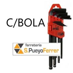 JGO LLAVE ALLEN 9 BOLA LARGA 1,5-10MM