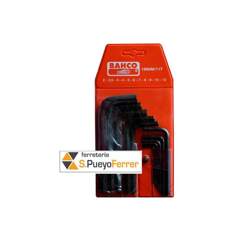 JGO LLAVE ALLEN 1995Z/12T 1/16-1/2 BAHCO