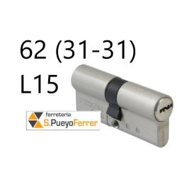 CILINDRO 10000-62 (31-31) L15 L/CROMO MATE