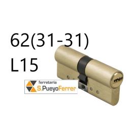CILINDRO 10000-62 (31-31) L15 LATON MATE