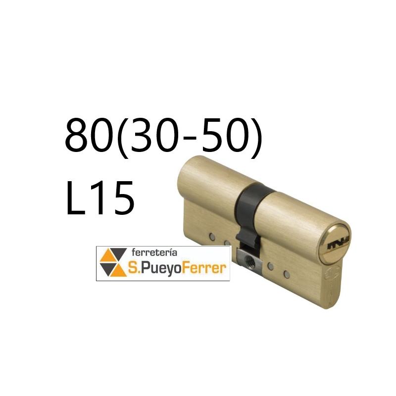 CILINDRO 10000-80 (30-50)L15 LATON MATE CILINDRO 10000-80 (30-50)L15 LATON MATE