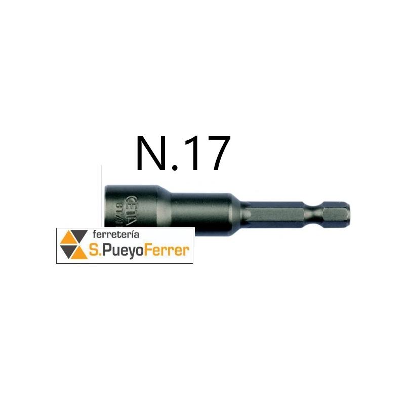 PORTAPUNTAS STECKER MAGNETICO 17 65MM PORTAPUNTAS STECKER MAGNETICO 17 65MM