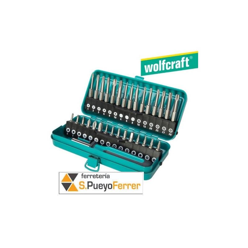 SET 31 PUNTAS SEGURIDAD + ATORNILLADOR WOLFCRAFT SET 31 PUNTAS SEGURIDAD + ATORNILLADOR WOLFCRAFT