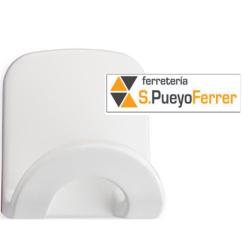 COLGADOR ADHESIVO BLANCO 2086-2