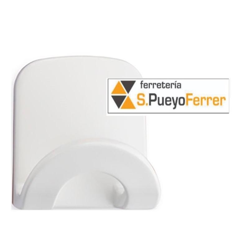 COLGADOR ADHESIVO BLANCO 2086-2