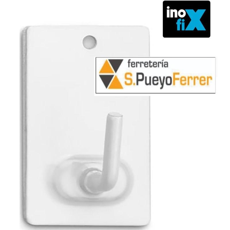 COLGADOR ADHESIVO BLANCO MOD 2040