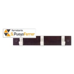 COLGADOR HAYA 3 GANCHOS WENGUE 3703-0