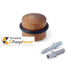 TOPE PUERTA MADERA C/TORNILLO SAPELLY