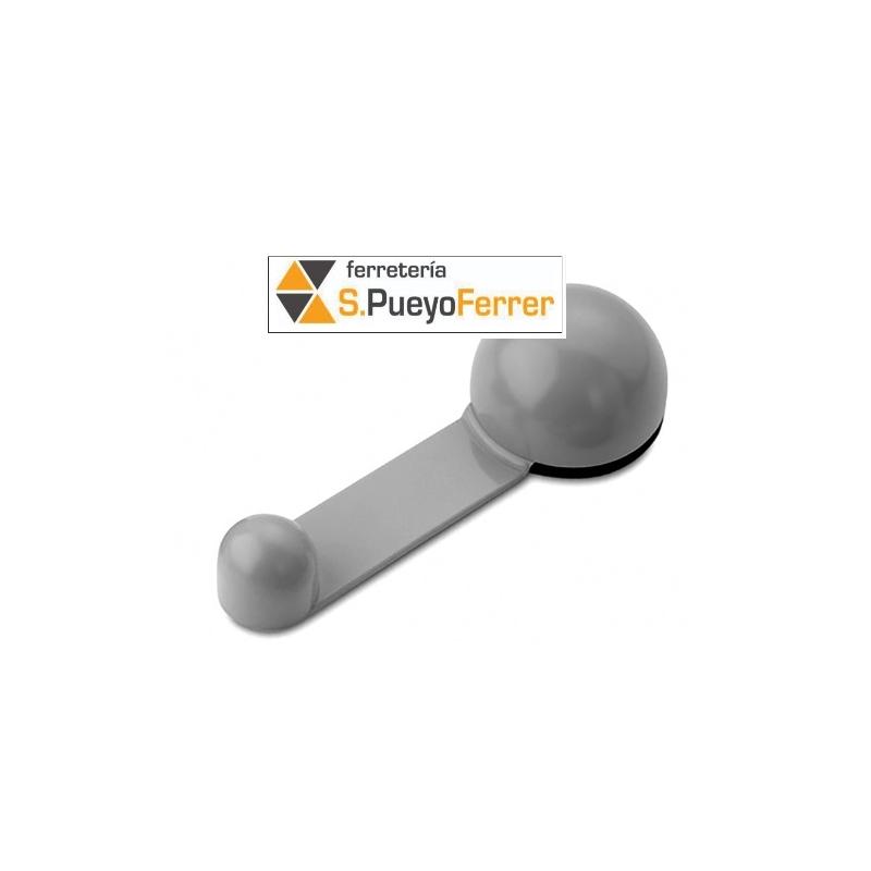 TOPE RETENEDOR GIRATORIO GRIS METAL 2035
