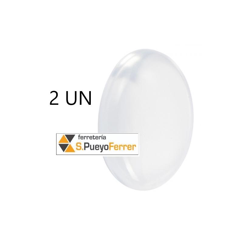 TOPE PROTECTOR PUERTAS Y PAREDES TRANSPARENTES B 2UN