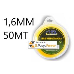 HILO DESBROZADORA 50M 1,6MM