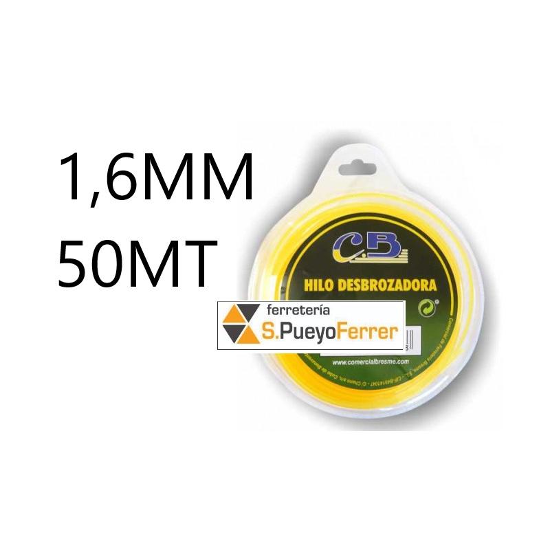 HILO DESBROZADORA 50M 1,6MM