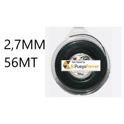 ROLLO TORNADO NYLON 2,7 MM 56 MTS SILENCIOSO