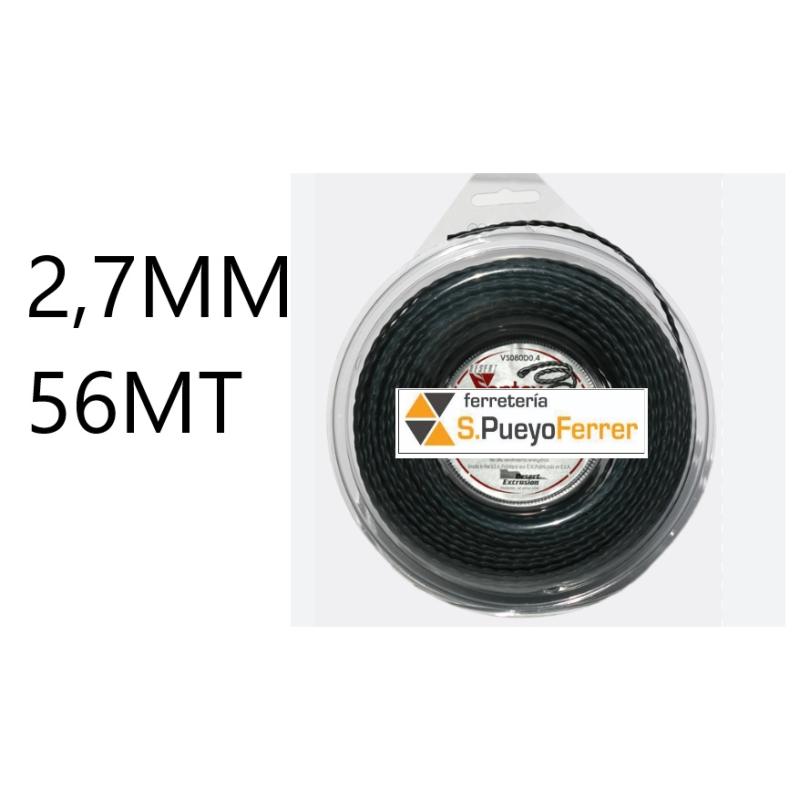 ROLLO TORNADO NYLON 2,7 MM 56 MTS SILENCIOSO ROLLO TORNADO NYLON 2,7 MM 56 MTS SILENCIOSO