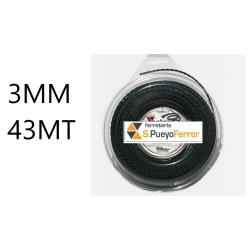 HILO TORNADO NYLON 3MM 43MT SILENCIOSO