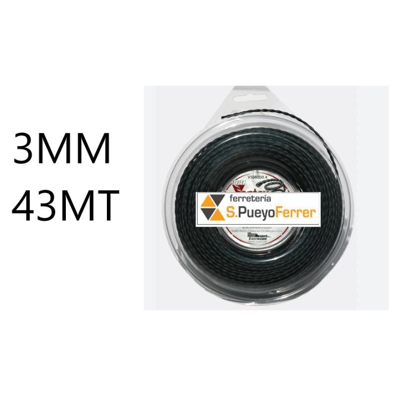 HILO TORNADO NYLON 3MM 43MT SILENCIOSO HILO TORNADO NYLON 3MM 43MT SILENCIOSO