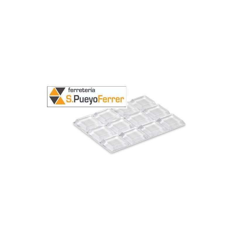 GOTAS TRANSPARENTES 12U 4054-2 ADHES.12,7X12,7X3,1 GOTAS TRANSPARENTES 12U 4054-2 ADHES.12,7X12,7X3,1