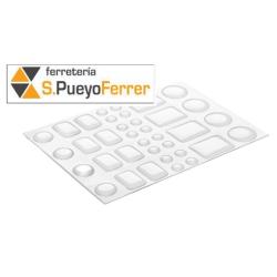GOTAS TRANSPARENTES ADHESIVAS MULTIFIGURA 4056-2