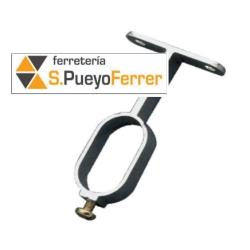 SOPORTE 8 30X15 PLATA DISPLAY
