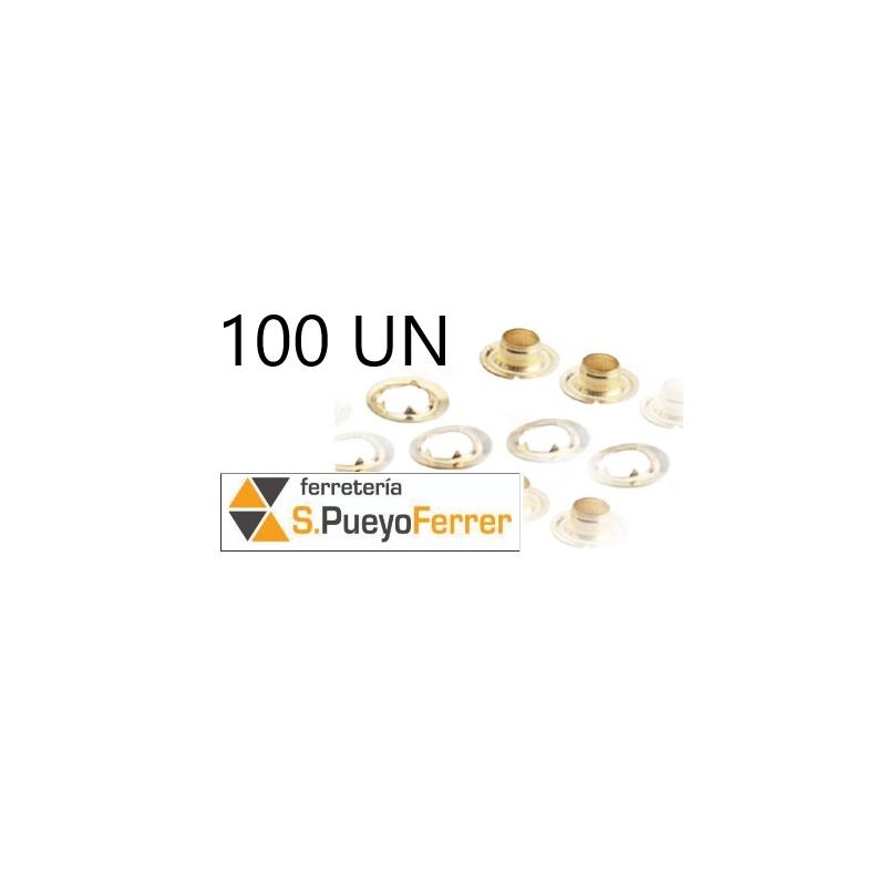 OJETES LONA GRANDES JGO. 100 PZAS