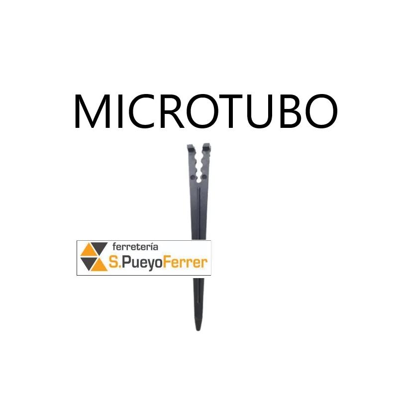 GOTEO MICROTUBO PICA SUJECCION 4MM 1027