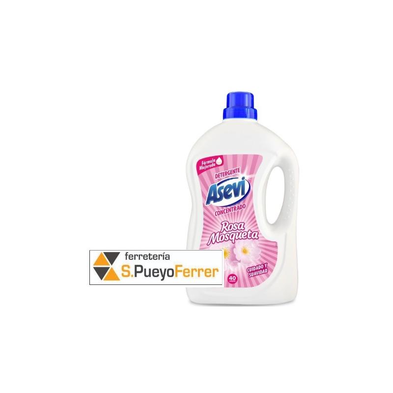 DETERGENTE ASEVI ROSA MOSQUETA 40LAV