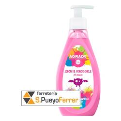 JABON MANOS AGRADO CHICLE 500 ml