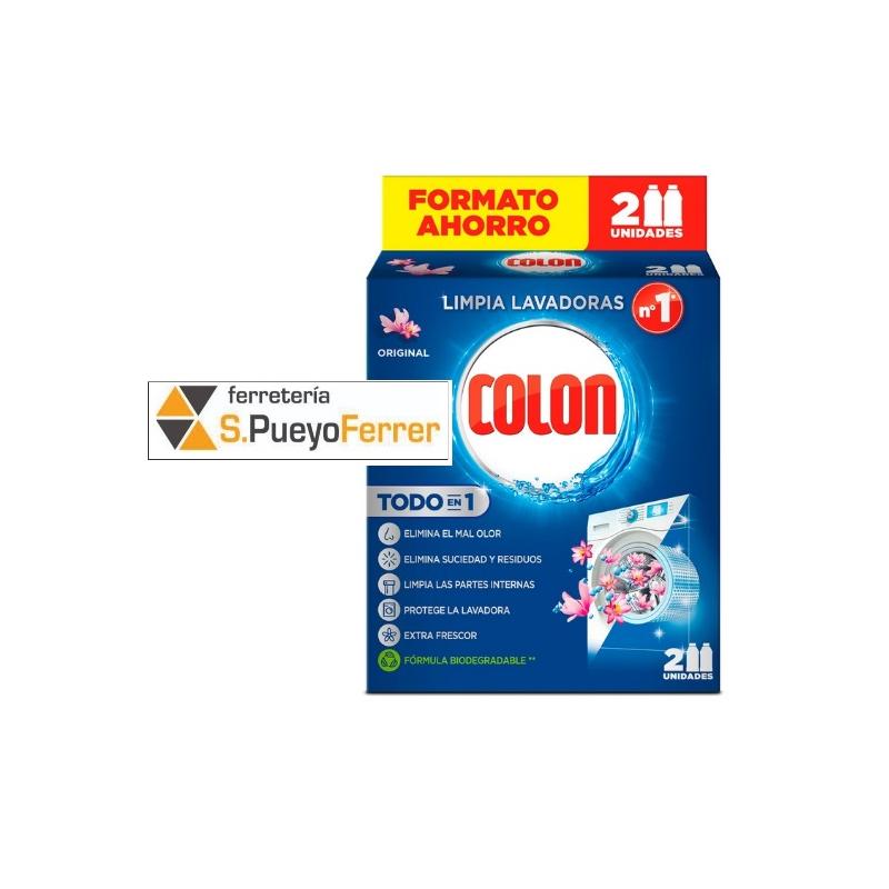 COLON LIMPIA LAVADORAS 2 UNIDADES X 250ML