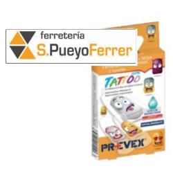 TIRITAS PREVEX INFANTILES 16U EFECTO TATOO