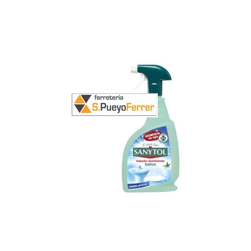 LIMPIA BAÑO SANYTOL PISTOLA 750 ML (PREVIENE EL MOHO)