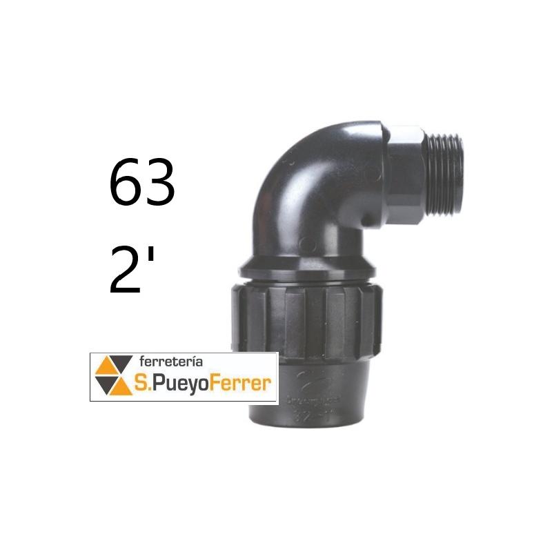 CODO ROSCA M PE 90º 63-2