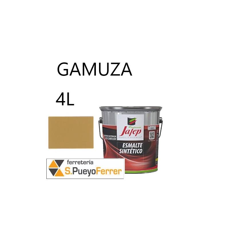 ESMALTE BRILLANTE GAMUZA 4L