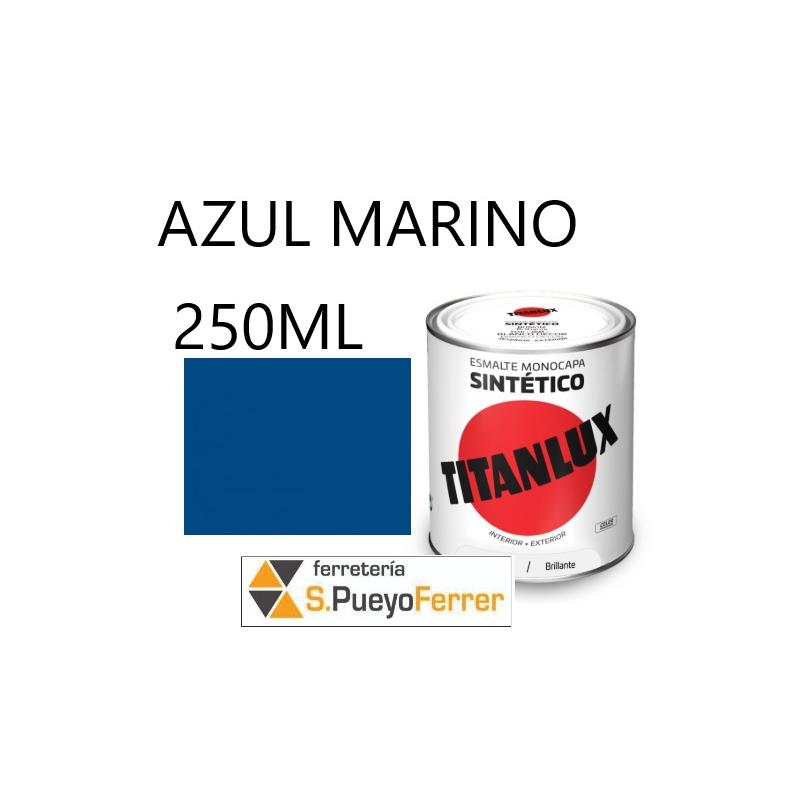 ESMALTE BRILLANTE AZUL MARINO 250ML