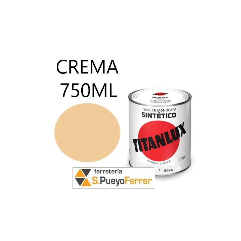 ESMALTE BRILLANTE CREMA 750ML