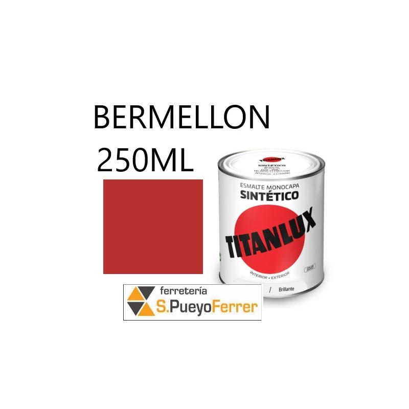 ESMALTE BRILLANTE BERMELLON 250ML