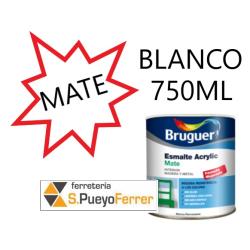 ESMALTE ACRILICO MATE BLANCO 750ML