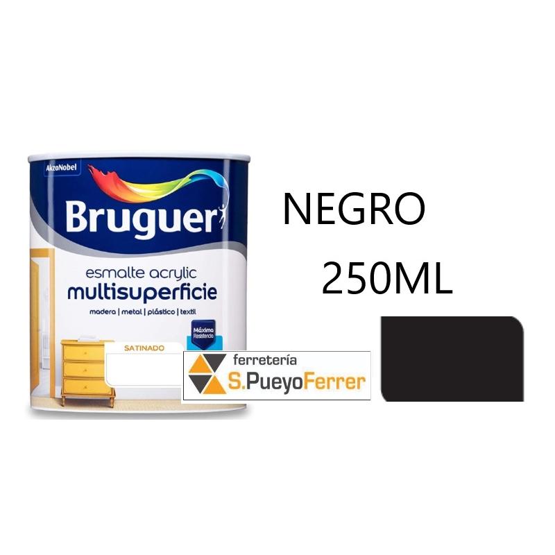 ESMALTE ACRILICO SATINADO NEGRO 250ML ESMALTE ACRILICO SATINADO NEGRO 250ML