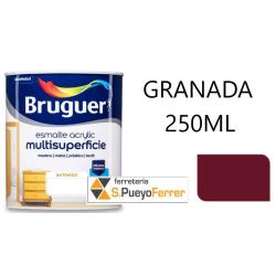 ESMALTE ACRILICO SATINADO GRANADA 250ML
