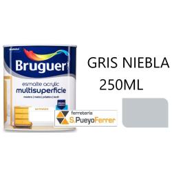 ESMALTE ACRILICO SATINADO GRIS NIEBLA 250ML