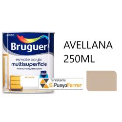 ESMALTE ACRILICO SATINADO AVELLANA 250ML