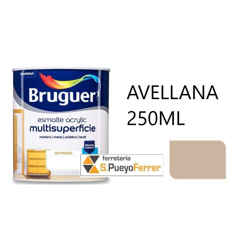 ESMALTE ACRILICO SATINADO AVELLANA 250ML