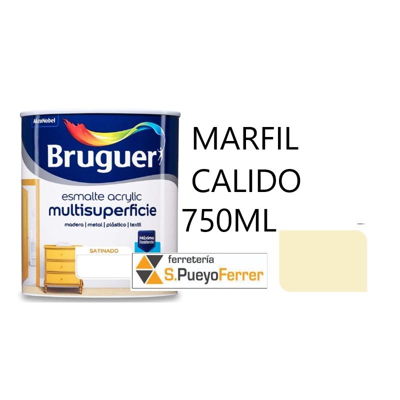 ESMALTE ACRILICO SATINADO MARFIL CALIDO 750ML ESMALTE ACRILICO SATINADO MARFIL CALIDO 750ML