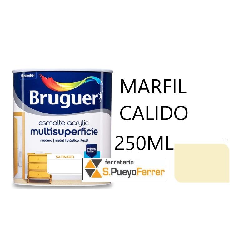 ESMALTE ACRILICO SATINADO MARFIL CALIDO 250ML ESMALTE ACRILICO SATINADO MARFIL CALIDO 250ML