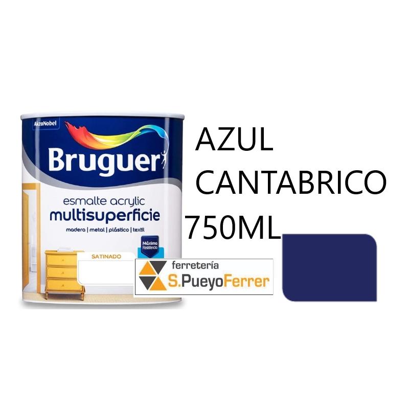 ESMALTE ACRILICO SATINAD AZUL CANTABRICO 750ML ESMALTE ACRILICO SATINAD AZUL CANTABRICO 750ML