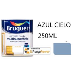 ESMALTE ACRILICO SATINADO AZUL CIELO 250ML