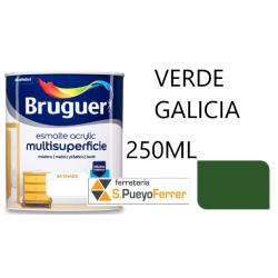 ESMALTE ACRILICO SATINADO VERDE GALICIA 250ML