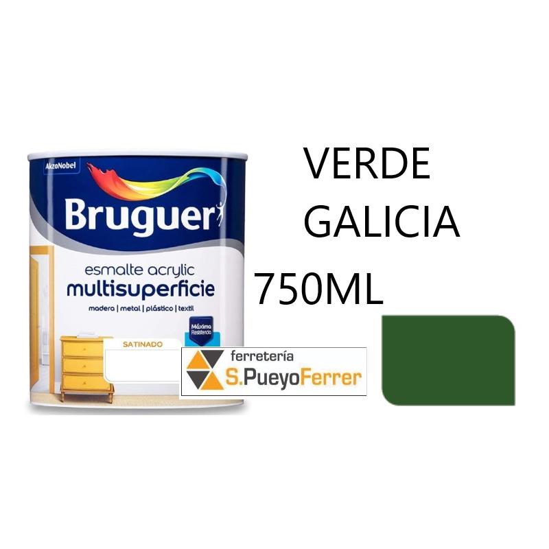 ESMALTE ACRILICO SATINADO VERDE GALICIA 750ML