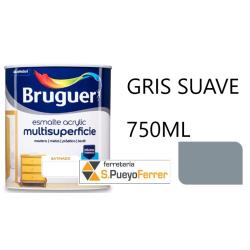 ESMALTE ACRILICO SATINADO GRIS SUAVE  750ML
