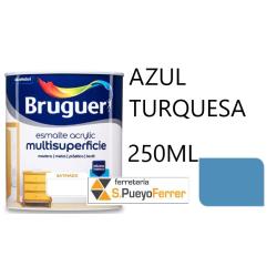 ESMALTE ACRILICO SATINADO AZUL TURQUESA  250ML