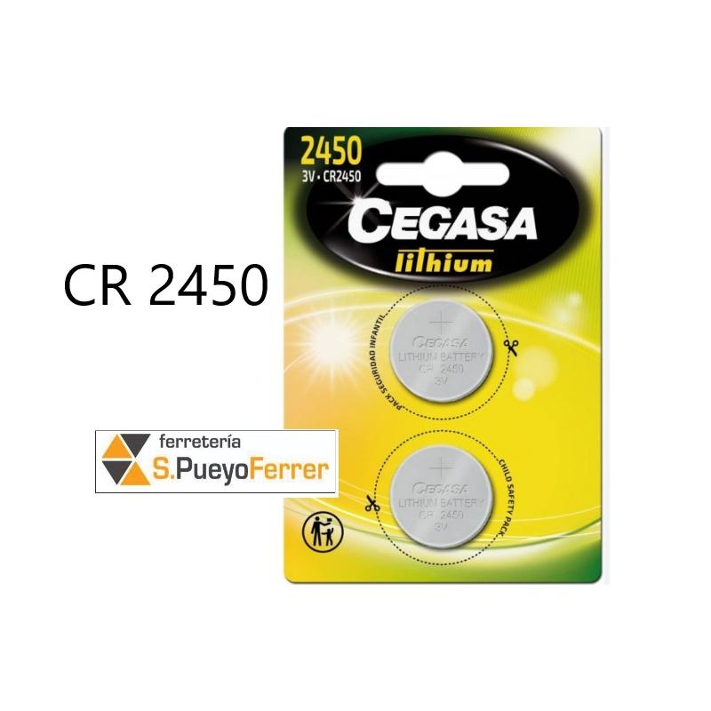 PILA CEGASA LITIO CR 2450 2UN